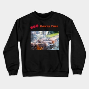 Barbecue Party Time Crewneck Sweatshirt